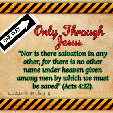 Only Through Jesus