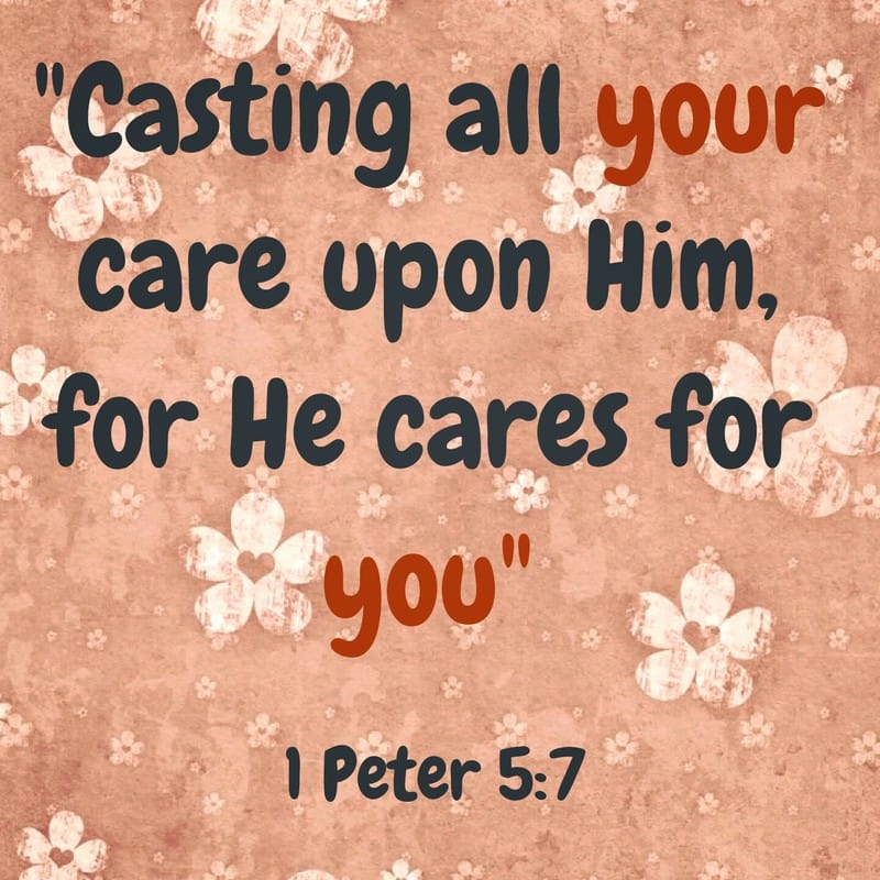 Cast all your cares